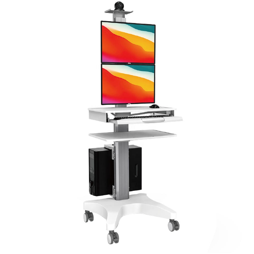 Medical Lab Officer - Mobilny, regulowany wózek medyczny szpitalny z