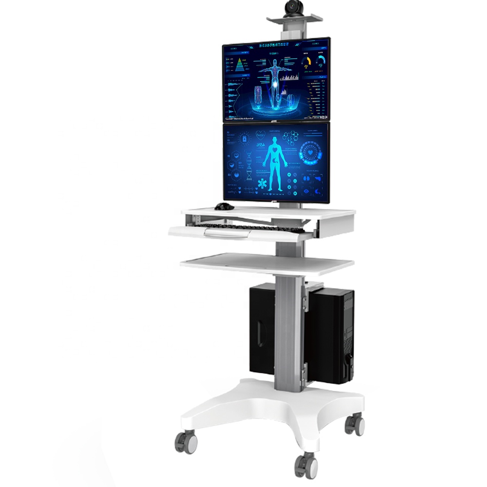 Medical Lab Officer - Wózek medyczny mobilny, regulowany, w nowoczesnym