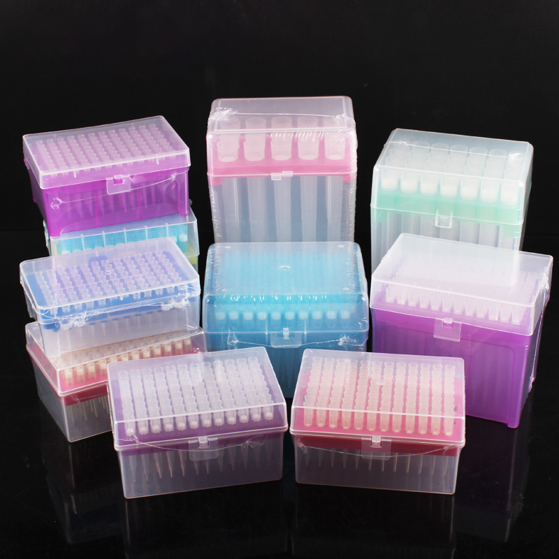 Lab Pipette Tip - 1 zestaw laboratoryjnych plastikowych końcówek do