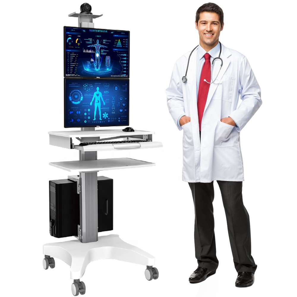 Wózek medyczny z tworzywa ABS, – Medical Lab Officer recenzja i cena