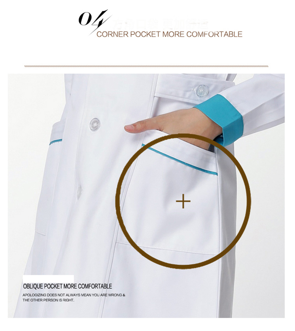 Strój pielęgniarki fartuch lab – Medical Lab Design recenzja i cena